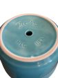 Fiesta Turquoise Flower Pot - Very Hard To Find Sale