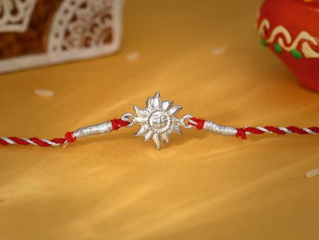 Silver Surya Rakhi on Sale