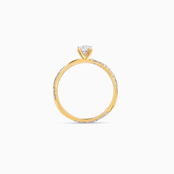 Gold Bold Beauty Diamond Ring For Sale