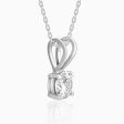 Anushka Sharma Silver Zircon Pendant with Link Chain Hot on Sale