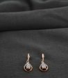 Diamond Tiny Dangling Earrings on Sale