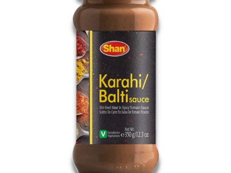 Shan Karahi Balti Gosht Cooking Sauce | 12.3oz | Stir-fried Meat In Spicy Tomato Sauce | Authentic Taste And Aroma | Traditional Marinade | For Sale