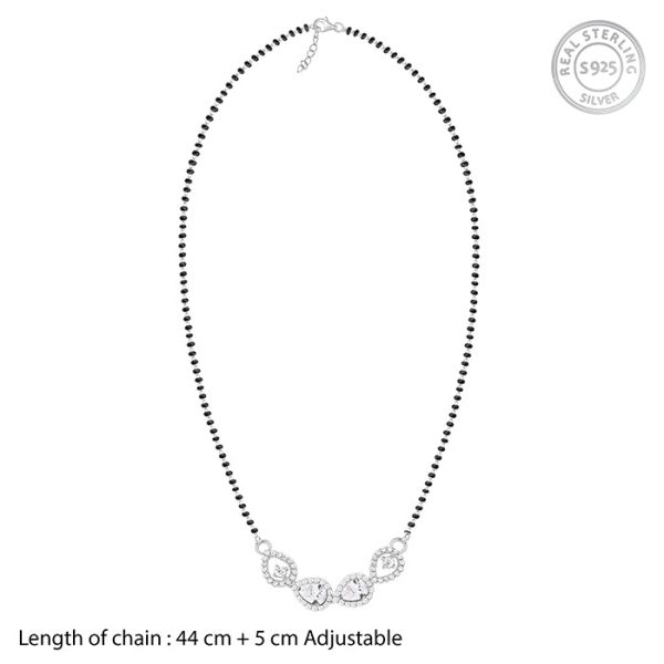 Silver Alluring Mangalsutra Hot on Sale