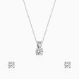 Anushka Sharma Classic Silver Zircon Set Sale