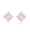 Diamond Ethereal Edges Earrings Fashion