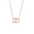 Diamond Stylish Swirls Necklace Online