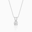 Anushka Sharma Silver Zircon Pendant with Link Chain Hot on Sale