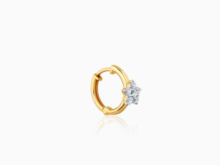 Gold Petalo Diamond Nose Ring Discount