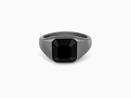 Black Rhodium Truly Bold Ring For Him Online