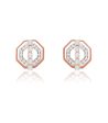 Diamond Chic facets Earrings Hot on Sale