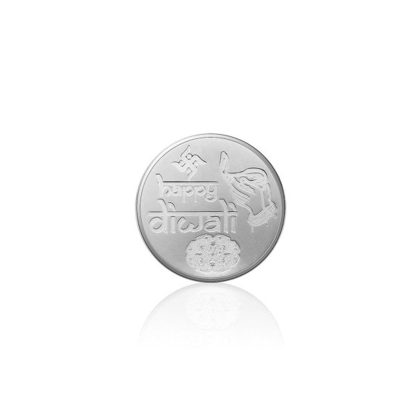 999 Silver Coin - Happy Diwali (5g) Supply