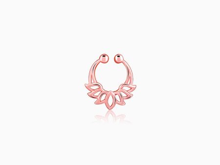 Rose Gold Kamal Septum Ring Supply