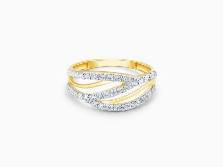 Gold Heartfelt Emotions Diamond Ring Discount