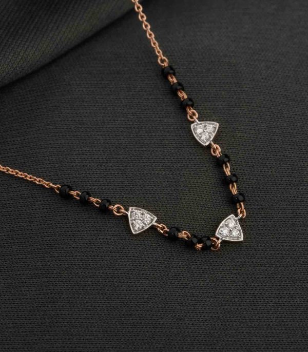 Diamond SubtleStones Mangalsutra Sale