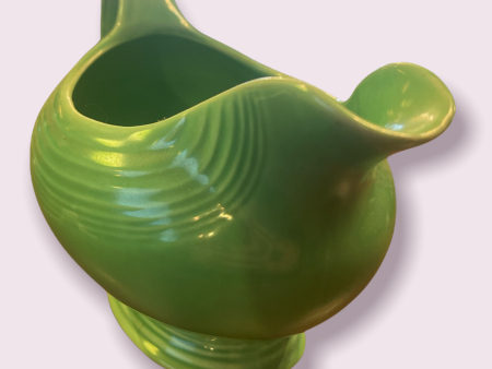 Fiesta Vintage Gravy Sauce Boat in Green For Cheap