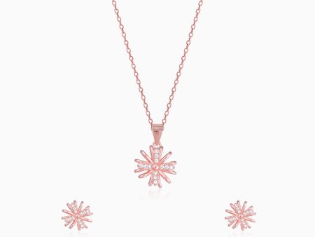 Rose Gold Floral Dreams Set on Sale