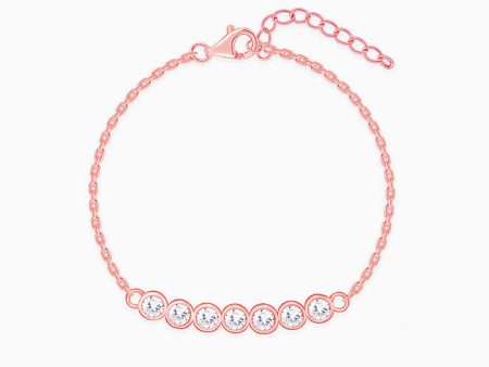 Rose Gold Bubble Bracelet For Cheap