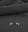 Diamond Mini Bloom Earrings Hot on Sale