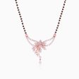 Rose Gold Floral Love Bond Mangalsutra Online now