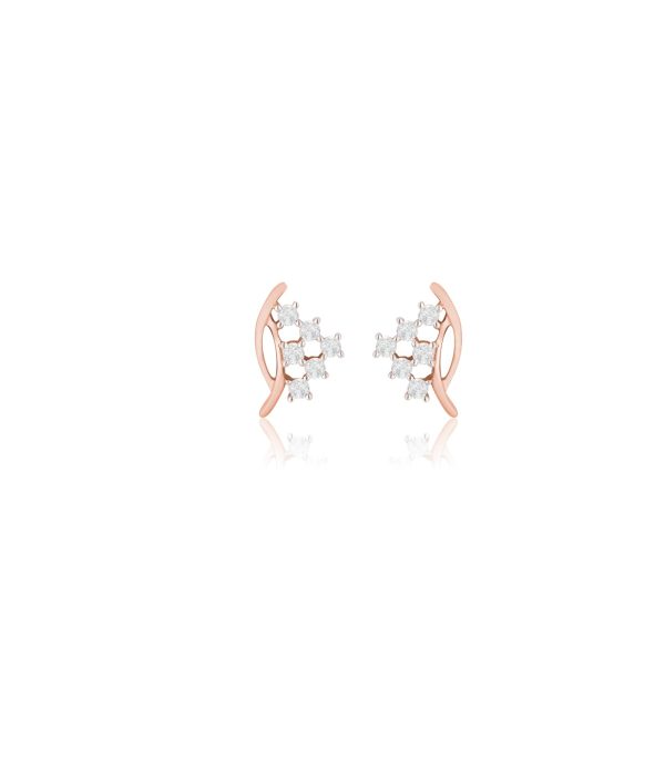 Diamond Starlight Hex Earrings Online Hot Sale