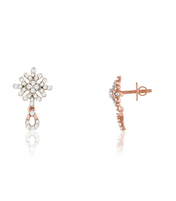 Diamond Frosty Elegance Earrings Hot on Sale