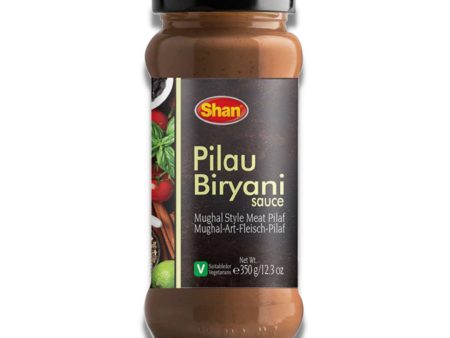 Shan Pilou Biryani Cooking Sauce | 12.3oz | Mughal Style Meat Pilaf | Authentic Taste And Aroma | Traditional Marinade | Sale