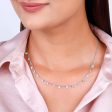 Anushka Sharma Silver Queens Necklace For Discount