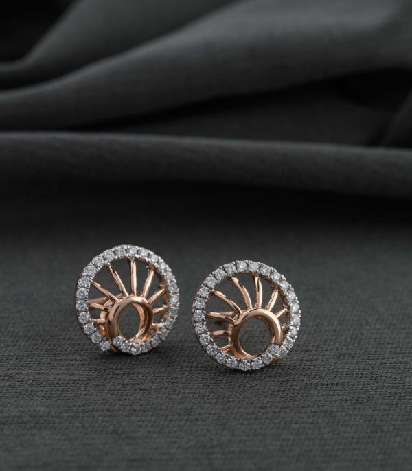 Diamond TwistedTrail Earrings Supply