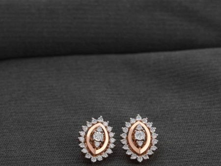 Diamond Gemstone Grid Earrings Online Hot Sale