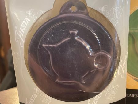 Fiesta Ornament Embossed Plum HLCCA Exclusive Teapot only 144 made Online Hot Sale