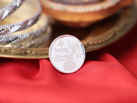 999 Silver Coin - Happy Diwali (5g) Supply