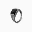 Black Rhodium Truly Bold Ring For Him Online