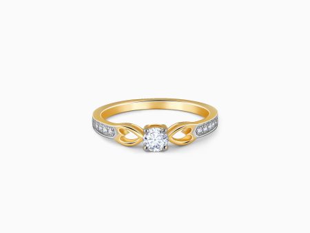 Gold Leafora Diamond Ring Sale