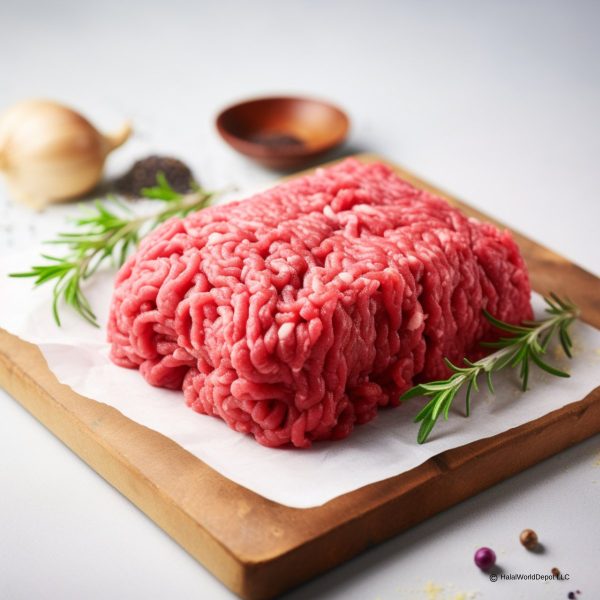 Halal Ground Beef 80 20 | Minimal Fat | Minced and Packed Fresh | Online Hot Sale