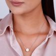 Anushka Sharma Silver White Pearl Moon Necklace Discount