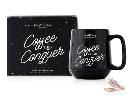 Cafe FJ: Grounded - Coffee Then Conquer - Jewel Candle Discount