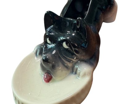 Vintage McCoy Ceramic Scottie Dog Valet Dresser Caddy   Planter Cheap