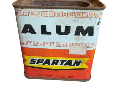 Vintage Spartan Alum 3 1 2 Oz Spice Tin Grand Rapids MI Online