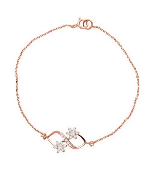 Diamond Blossom Brilliance Bracelet For Cheap