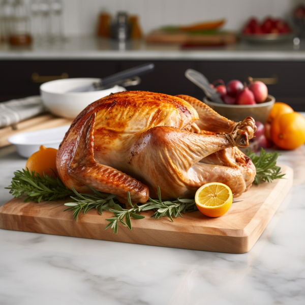 Halal Hand Slaughtered Whole Turkey 10-16lbs | Feeds 13-16 Guests | Sale