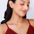 Anushka Sharma Classic Silver Zircon Set Sale