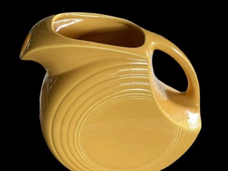 Fiesta Vintage Yellow Disk Pitcher - FULL SIZE Online