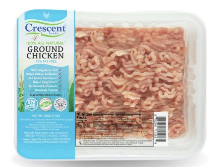 Crescent Foods Ground Chicken Breast |  All Natural | Antibiotic Free | Online