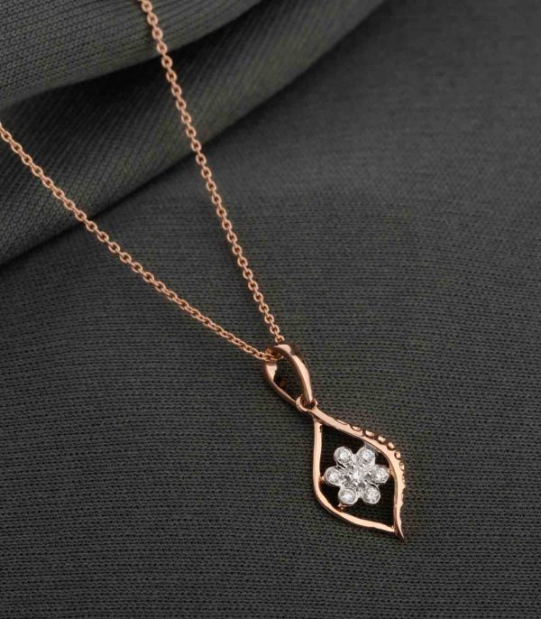 Diamond Blossom Brilliance Necklace Cheap