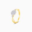 Gold Cherished Beauty Diamond Ring For Discount