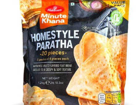 Haldiram s Minute Khana Homestyle Paratha (20 Pieces) Supply