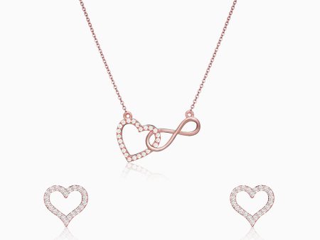 Rose Gold Love Will Go On Set Online Sale