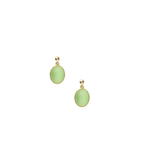 Dangling Drop Earrings (Brass) on Sale