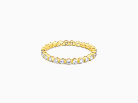 Gold Classic Band Diamond Ring Cheap