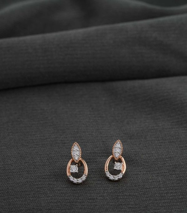 Diamond Tiny Treasures Earrings For Sale